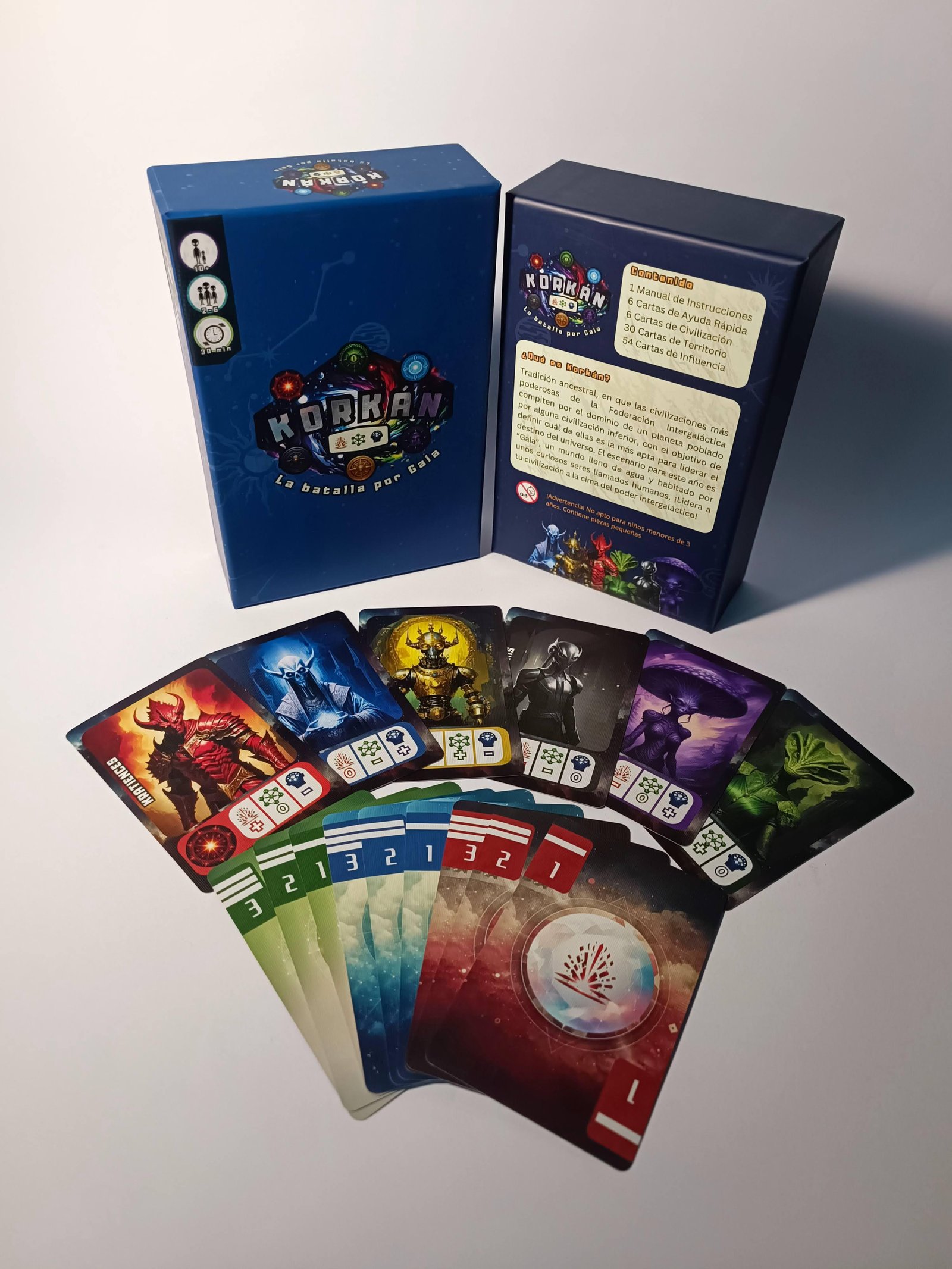 Korkán Juego Físico